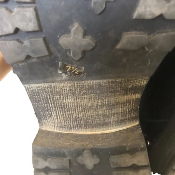 Steve Madden studded leather combat boots - Picture 10 of 13